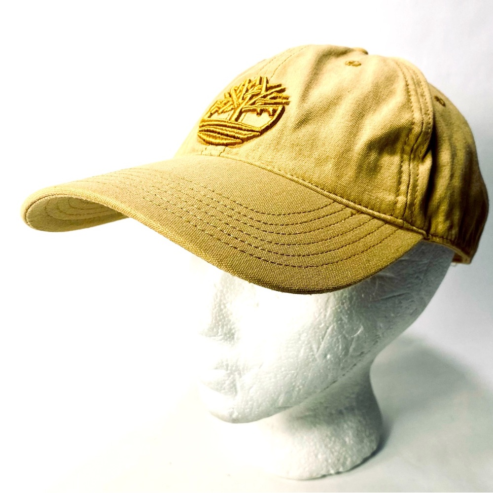 Timberland Embroidered Logo Soundview Cotton Canvas Baseball Hat Cap - Unisex